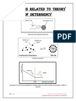 Diagrams Related To Theory of Detergency