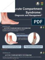 Acute Compartment Syndrome:: Diagnosis and Management