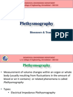 Plethysmography: Biosensors & Transducers