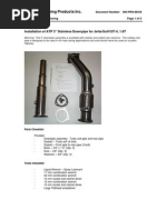 1.8T Downpipe Install