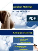 Kematian Maternal (Dr. Wandia) Edit