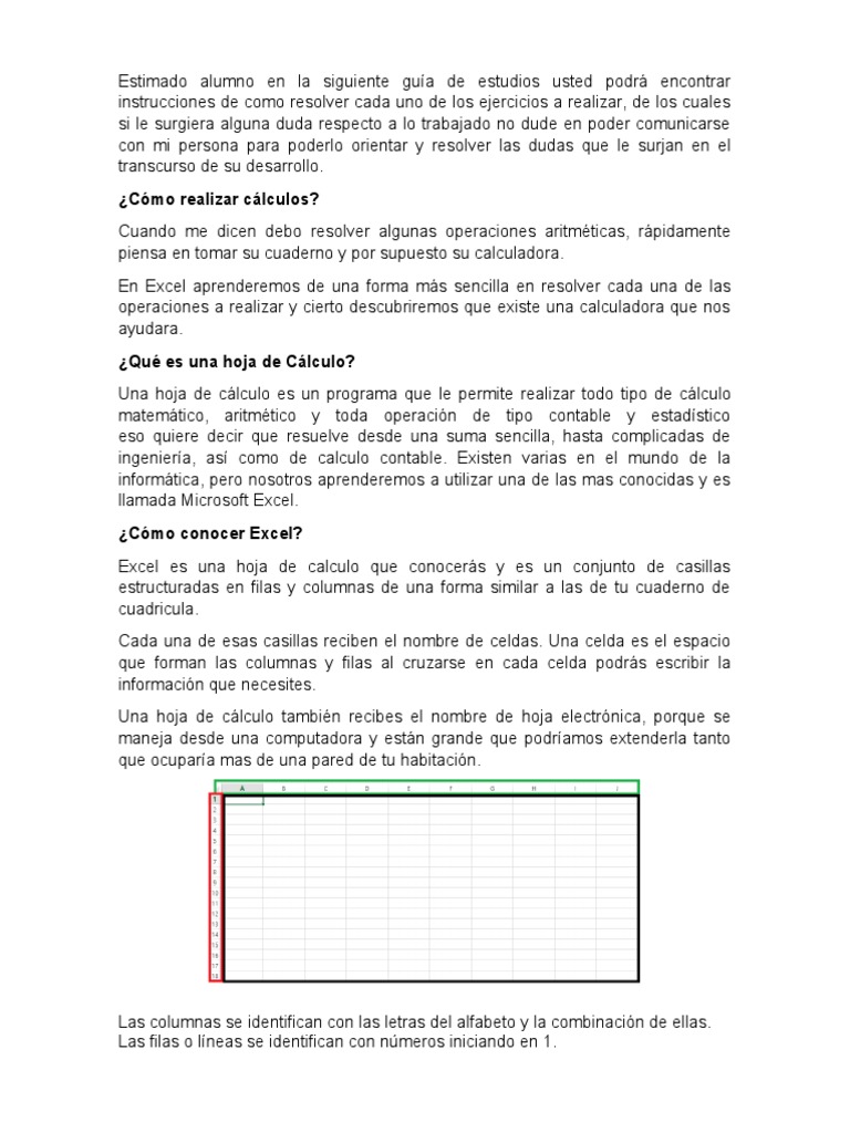 2do Ejercicio Cuarto Primaria | PDF | Hoja de cálculo | Microsoft Excel