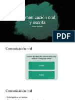 Comunicacion Oral y Escrita