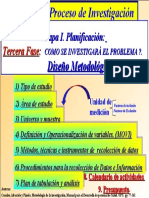 ESTRUCTURA DEL Diseno de Investigación