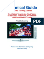 Panasonic Gp8du Gph8du Chassis Th-37px50u, 42pd50u, 42px50u Th-42px500u, 50px50u, 50px500u Plasma Training Course (ET)