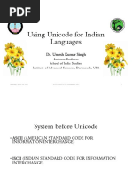 Using Unicode For Indian Languages