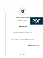 Enquadramento da Administração Pública Moçambicana