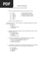 Exercício de Tornearia