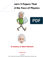 Einstein's 5 Papers That Changed The Face of Physics
