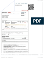 Air Canada flight booking confirmation for Dec 18-24, 2010