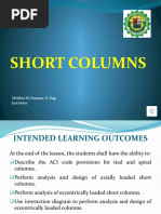 Chapter 7- Short Columns