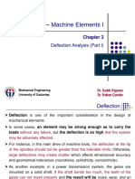 CHP 3 - Deflection Analysis (Part I)