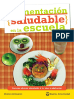 Alimnetacion Saludable en La Escuela