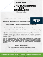 COVID-19 HANDBOOK For Bangalore