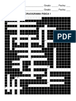 Crucigrama Fisica 1