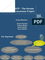 HCP - Introducing Human Consciousness as a Social Issue