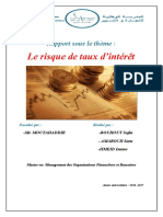 348568526 Le Risque de Taux d Interet Version Finale