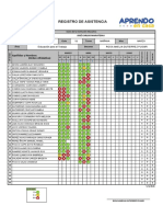 Registro de Asistencia 4°