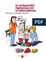 Primeros Auxiliosguia - Comunidad.educativa - Primera.actuacion - Urgencias