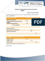 Informe Tesoreria Marzo 2021