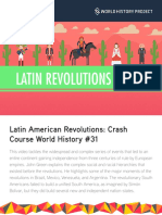 CC Latin American Revolutions CCWH 31