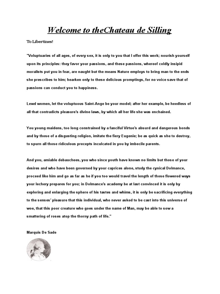 Welcome Tochateau de Silling | PDF | Law | Religion & Spirituality