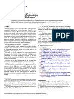 Practice E1220 - PT Test - Solvent Penetrant