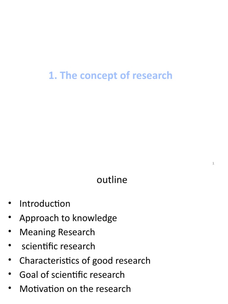 Understanding Scientific Research Concepts | PDF | Scientific Method ...