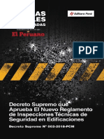 Reglamento de Inspecciones Tecnicas de Seguridad en Edificaciones