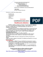 Planificación valor absoluto y relativo