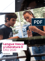 Lengua Vasca y Literatura II