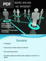 redes sociais slides