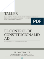 8 El Control de Constitucionalidad y Los Organos Constitucional