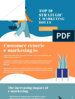 Top Ten Strategic E-Marketing Issues