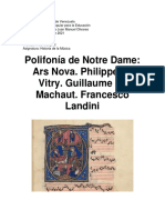 Alexandra Nuñez Historia I Polifonía de Notre Dame II