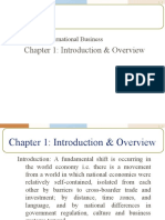 Chapter 1: Introduction & Overview: Course: International Business