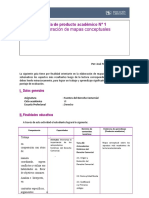 Guía y Rúbrica de Producto Académico 1