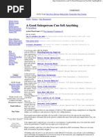 # Miller Heiman Blue-Sheet | PDF | Sales | Business