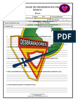 Especialidade de Primeiros Socorros Básico