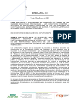 Circular 004 2021 En18 Evaluación de Desempeño