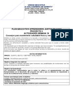 Actividades de La Semana 30