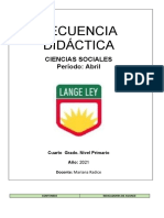 Carpeta Didáctica Cienicas Sociales 4to Grado