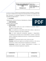 Guía para elaborar actas de recepción de obras