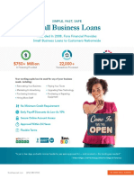 Small Business Loans: 22,000+ $750+ Million 13,000+