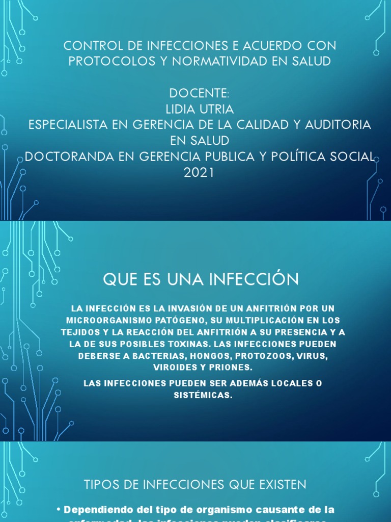 Prevención de Infecciones en Salud | PDF | Infección | Virus