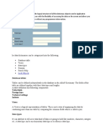 Lock Objects: Database Tables