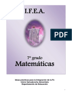Matemática - 7o Grado