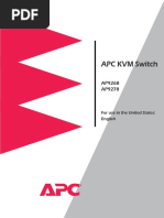 APC KVM AP9278 Manual