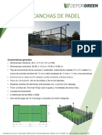 Medidas Cancha Padel