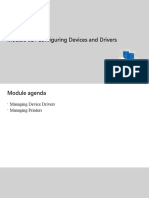Module 01: Configuring Devices and Drivers